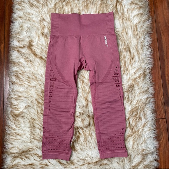 Gymshark energy crop high waisted leggings - Picture 5 of 9